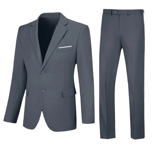 Dapper Grey Men's Suit
