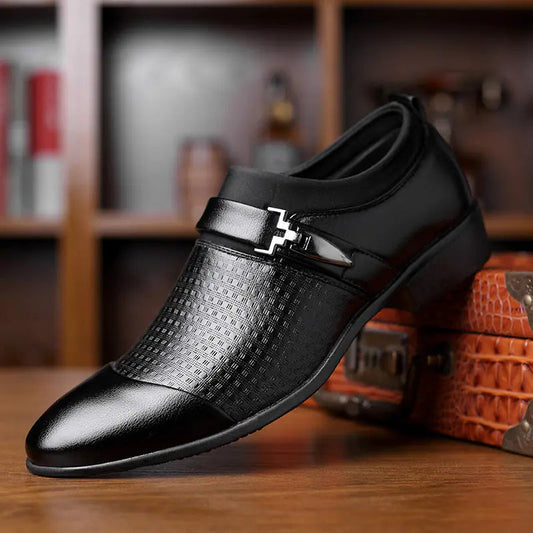 Elegant Leather Work Shoes