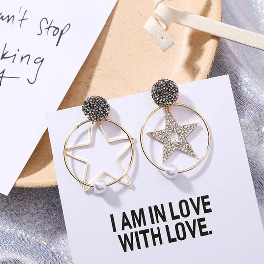 Chic Elegance Men's Earrings