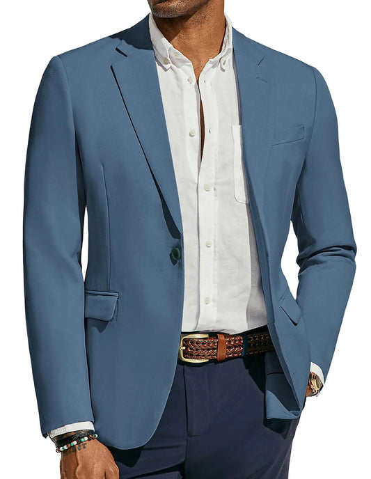 Stylish One-Button Blazer